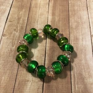 Green & pink women’s bracelet